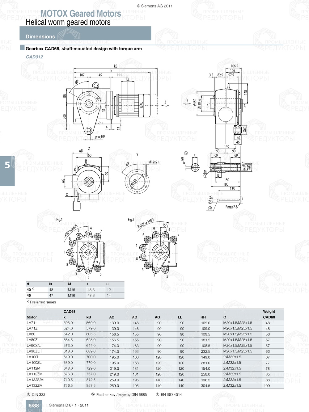 Мотор-редуктор Flender C68 Flender C68